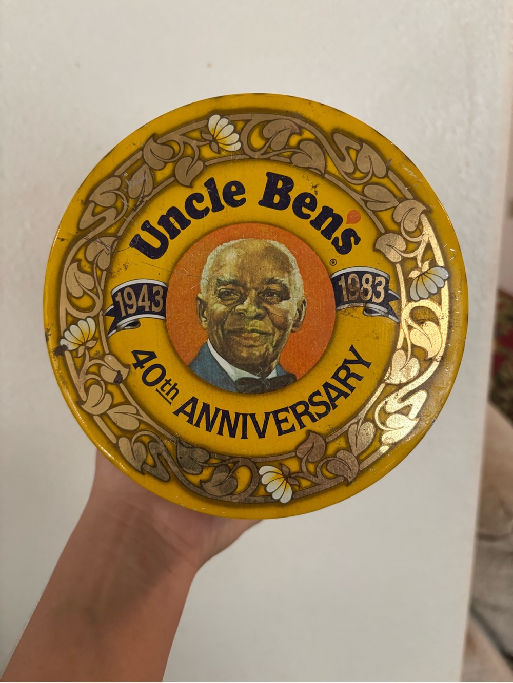 Vintage Uncle Ben’s Rice Container - Picture 3 of 4